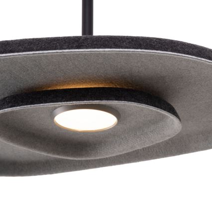 MAXLIGHT P0560 - LED Lühter DEUX LED/5W/230V must