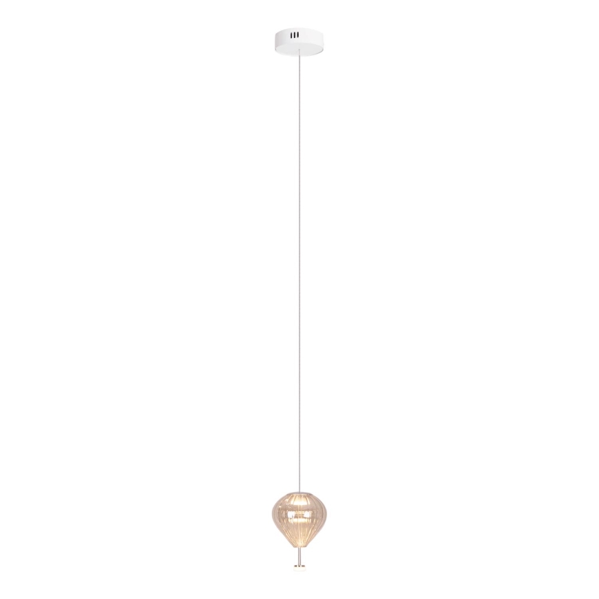MAXLIGHT P0575 - LED Lühter PALLONCINI 2xLED/3W/230V d. 12 cm beež