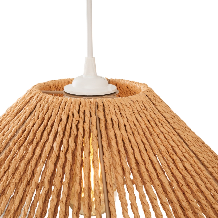 MAXLIGHT P0577 - Lühter AMALFI 1xE27/15W/230V d. 45 cm beež