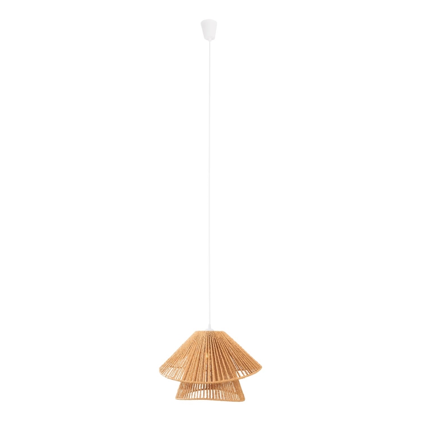 MAXLIGHT P0578 - Lühter AMALFI 1xE27/15W/230V d. 45 cm beež