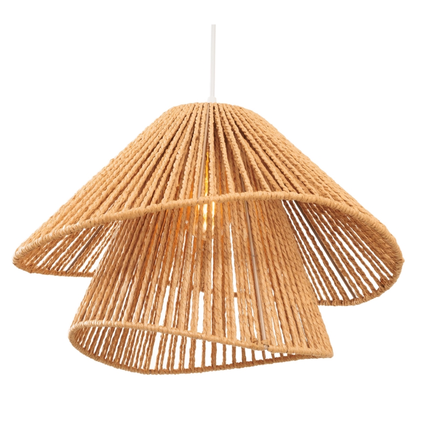 MAXLIGHT P0578 - Lühter AMALFI 1xE27/15W/230V d. 45 cm beež
