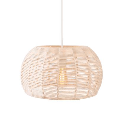 MAXLIGHT P0583 - Lühter PRASLIN 1xE27/15W/230V d. 39 cm beež