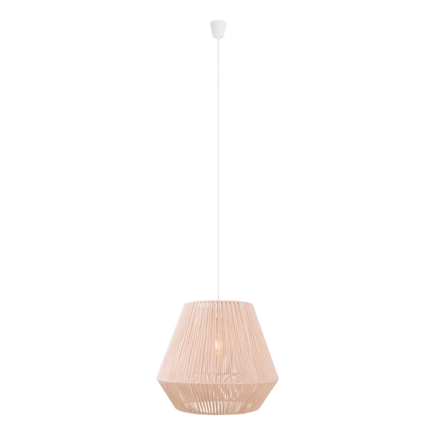 MAXLIGHT P0584 - Lühter PRASLIN 1xE27/15W/230V d. 44 cm beež