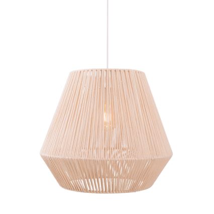MAXLIGHT P0584 - Lühter PRASLIN 1xE27/15W/230V d. 44 cm beež