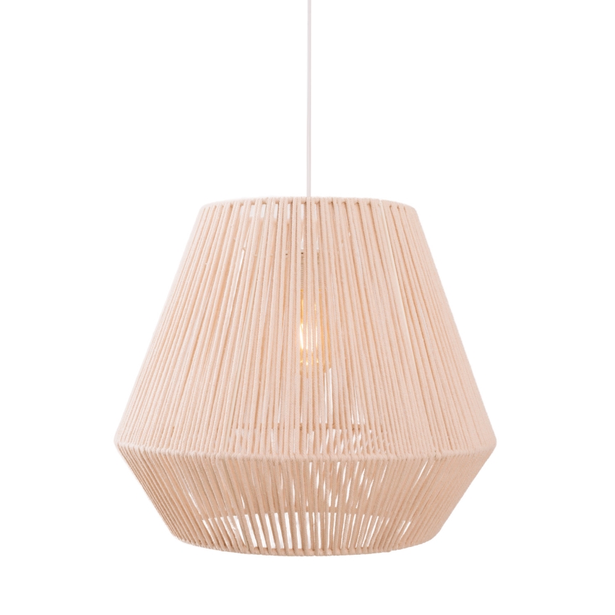 MAXLIGHT P0584 - Lühter PRASLIN 1xE27/15W/230V d. 44 cm beež