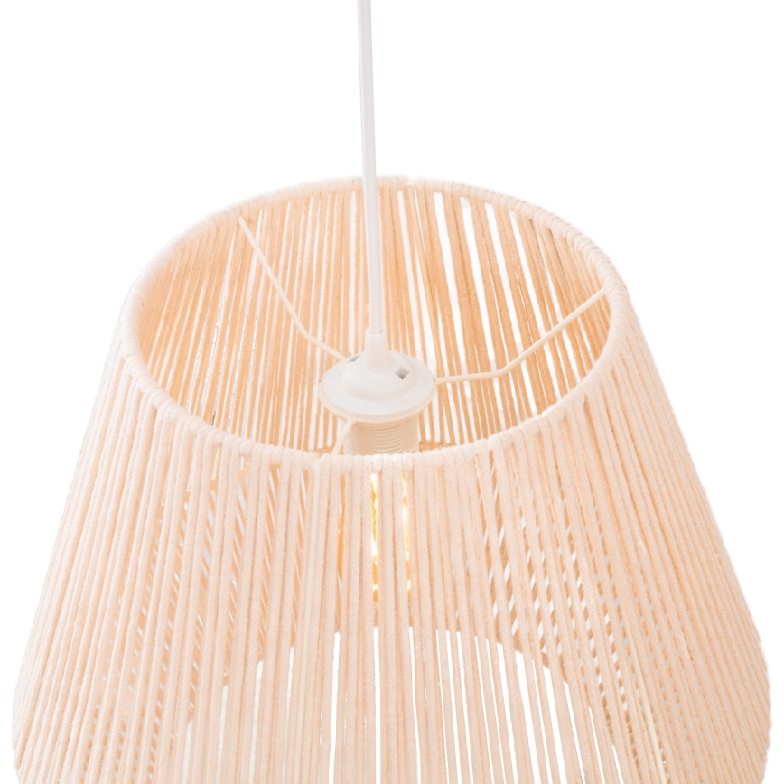 MAXLIGHT P0584 - Lühter PRASLIN 1xE27/15W/230V d. 44 cm beež