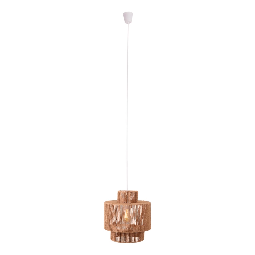 MAXLIGHT P0586 - Lühter LABRIZ 1xE27/15W/230V d. 35 cm beež