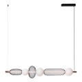 MAXLIGHT P0593 - LED Lühter BORA LED/29W/230V valge/must