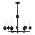 MAXLIGHT P0632 - Laelühter varrega NOVA 7xG9/7W/230V, läbimõõt 70 cm, must