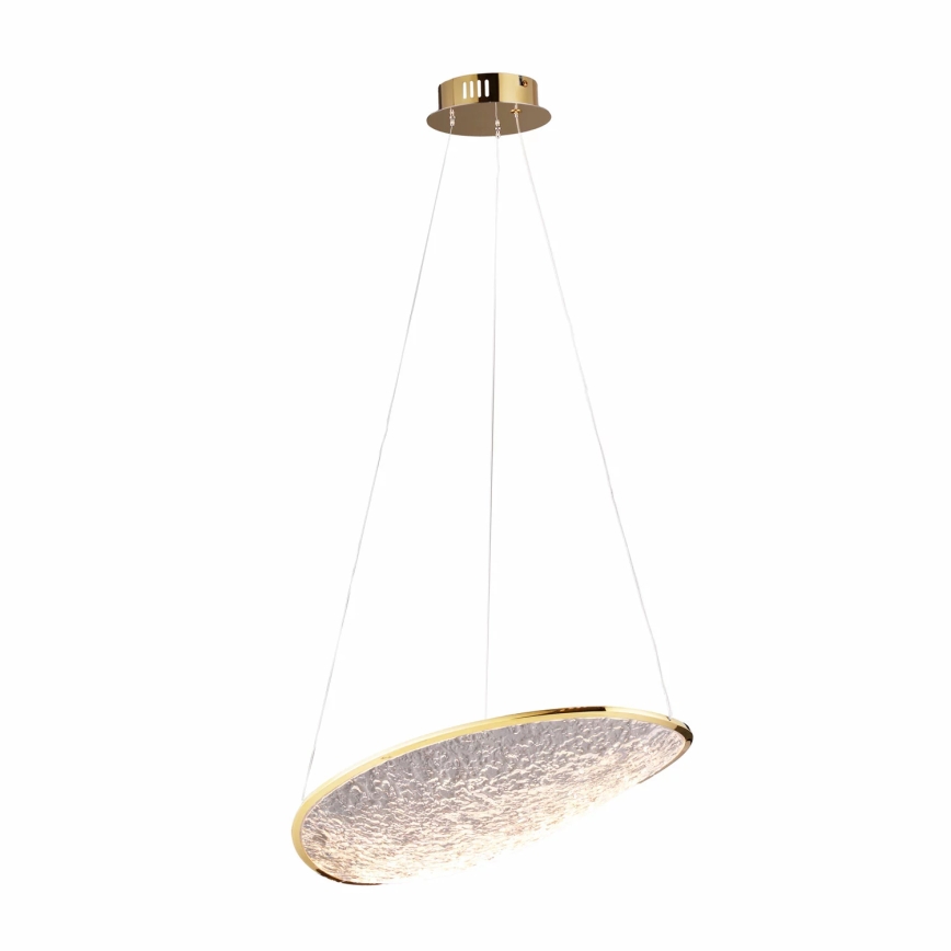 MAXLIGHT P0637D - EMPIRE kaabliga riputatav LED-lühter LED/17W/230V kuldne