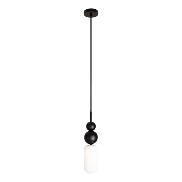 MAXLIGHT P0641 - Ripplamp kaablil NOVA 1xG9/12W/230V läbimõõt 12 cm must
