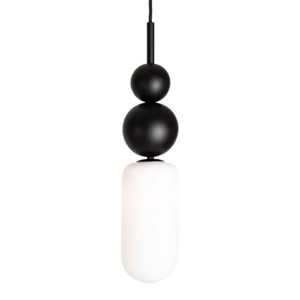 MAXLIGHT P0641 - Ripplamp kaablil NOVA 1xG9/12W/230V läbimõõt 12 cm must