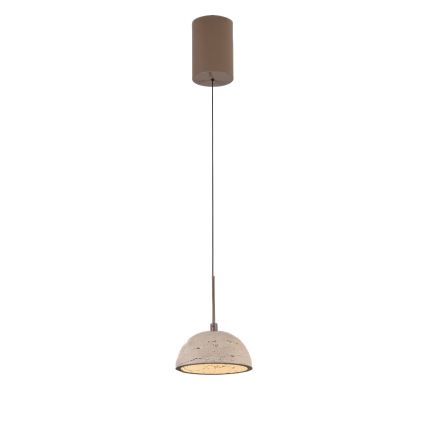 MAXLIGHT P0666 - LED rippvalgusti kaabliga CUCCINA LED/57W/230V läbimõõt 15 cm beež