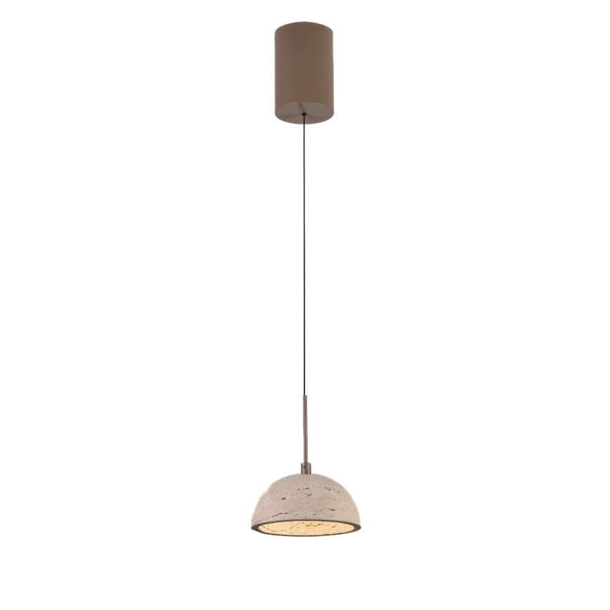 MAXLIGHT P0666 - LED rippvalgusti kaabliga CUCCINA LED/57W/230V läbimõõt 15 cm beež