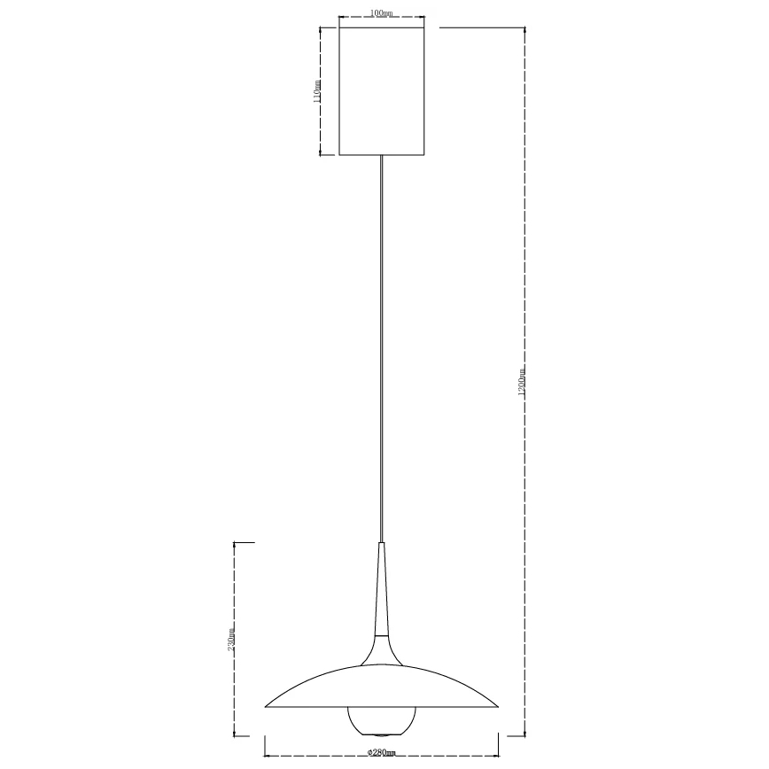 MAXLIGHT P0676 - LED-rippvalgusti kaablil MANUKA LED/12W/230V läbimõõt 28 cm kuldne/must