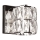 MAXLIGHT W0205 - Seinavalgusti DIAMANTE 1xG9/42W/230V läikiv kroom