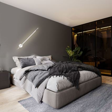 MAXLIGHT W0212 - LED Väli seinavalgusti ÄMBLIK LED/8,4W/230V IP44 valge