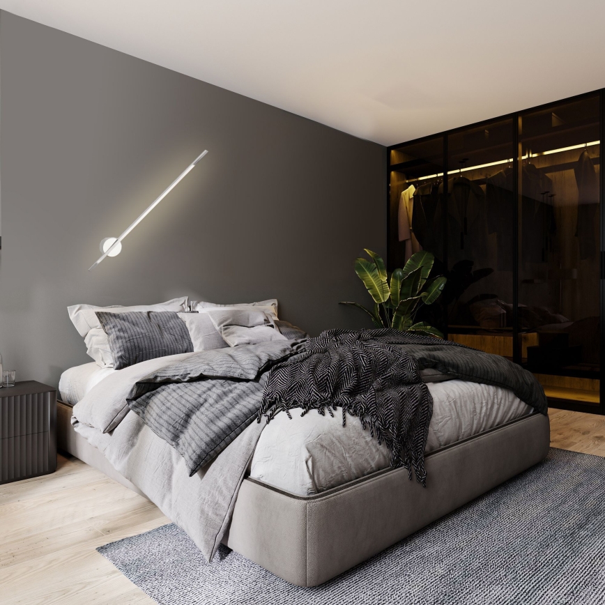 MAXLIGHT W0212 - LED Väli seinavalgusti ÄMBLIK LED/8,4W/230V IP44 valge