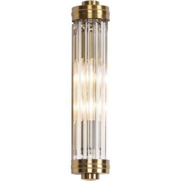 MAXLIGHT W0240 - Seinavalgusti FLORENCE 2xE14/40W/230V kuldne