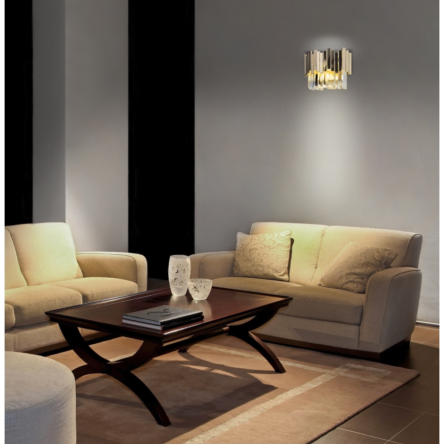 MAXLIGHT W0251 - Seinavalgusti TREND 3xG9/40W/230V kuldne