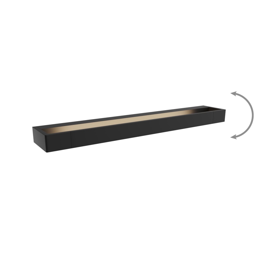 MAXLIGHT W0309 - LED Seinavalgusti vannituppa FLINK LED/18W/230V 60 cm IP44 must