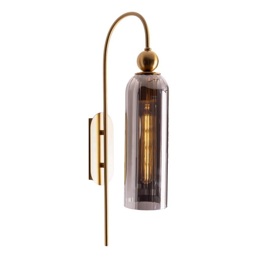 MAXLIGHT W0333 - Seinavalgusti CAMPANILA 1xE27/40W/230V messing/hall