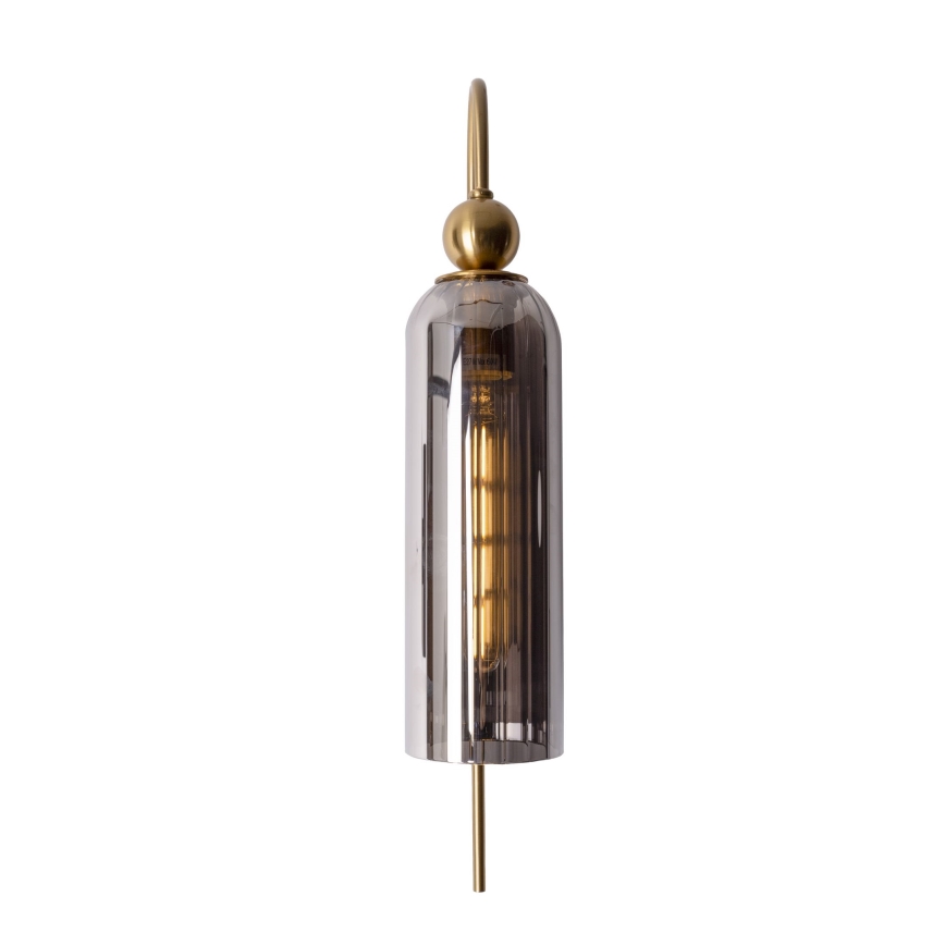 MAXLIGHT W0333 - Seinavalgusti CAMPANILA 1xE27/40W/230V messing/hall