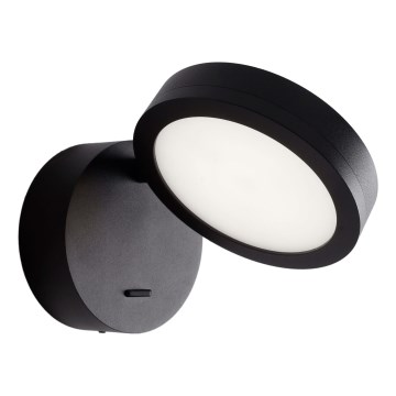 MAXLIGHT W0350 - LED Kohtvalgusti seinale IBIZA LED/6W/230V must