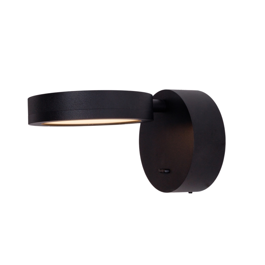 MAXLIGHT W0350 - LED Kohtvalgusti seinale IBIZA LED/6W/230V must