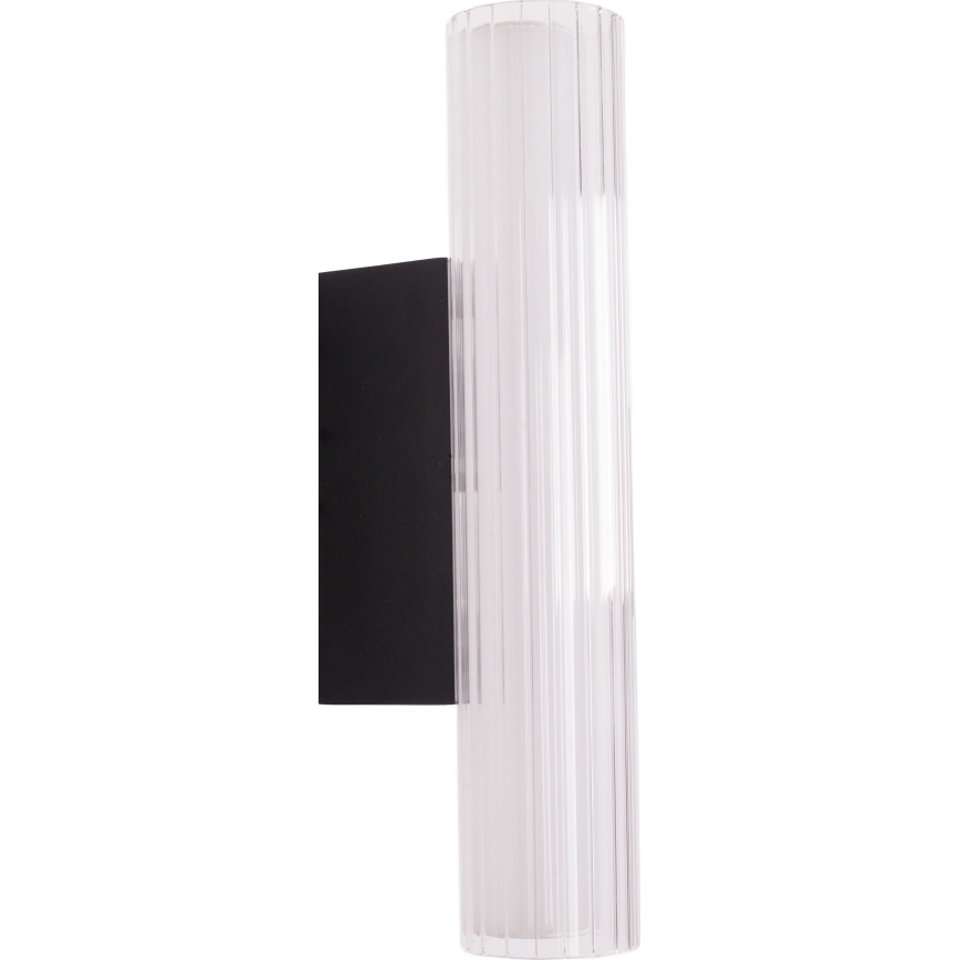 MAXLIGHT W0363 - LED Seinavalgusti vannituppa FAYETTE LED/6W/230V 31 cm IP44 must