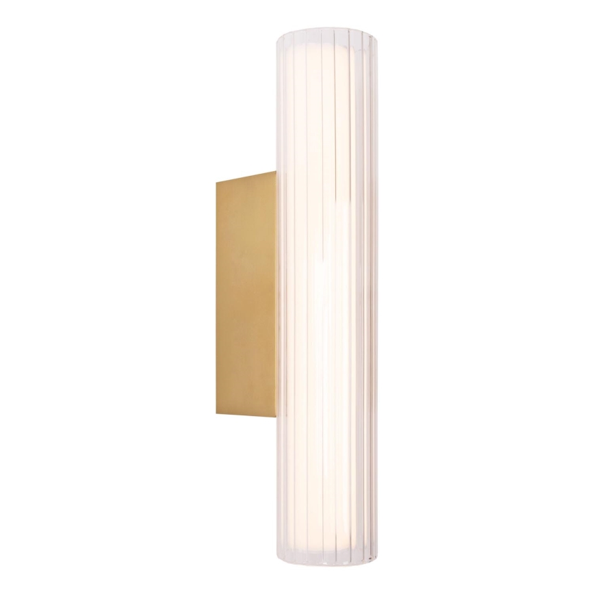MAXLIGHT W0364 - LED Seinavalgusti vannituppa FAYETTE LED/6W/230V 31 cm IP44 kuldne