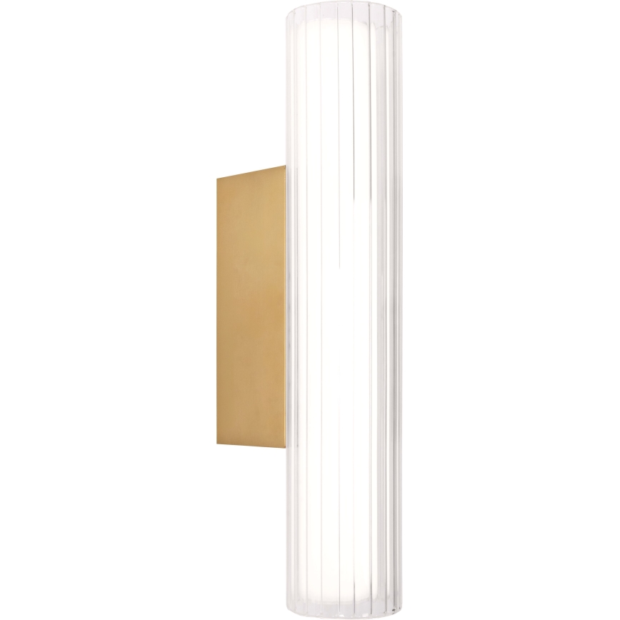 MAXLIGHT W0364 - LED Seinavalgusti vannituppa FAYETTE LED/6W/230V 31 cm IP44 kuldne
