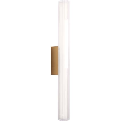 MAXLIGHT W0366 - LED Seinavalgusti vannituppa FAYETTE LED/12W/230V 61 cm IP44 kuldne