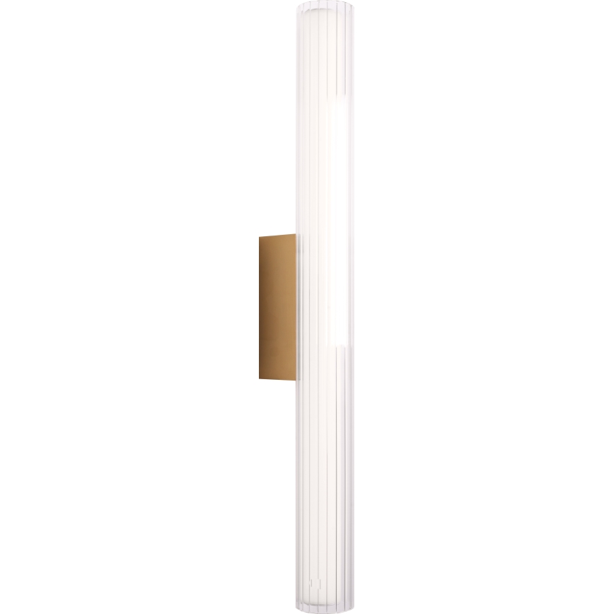 MAXLIGHT W0366 - LED Seinavalgusti vannituppa FAYETTE LED/12W/230V 61 cm IP44 kuldne