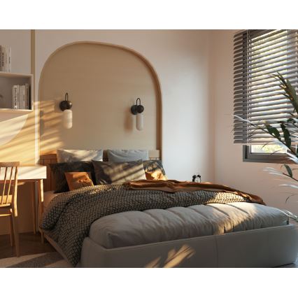 MAXLIGHT W0381 - Seinavalgusti ROMA 1xG9/12W/230V must