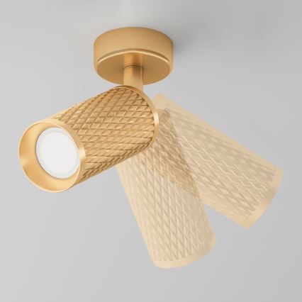 Maytoni C034CL-01G - FOCUS suunavalgusti 1xGU10/10W/230V, kuldne