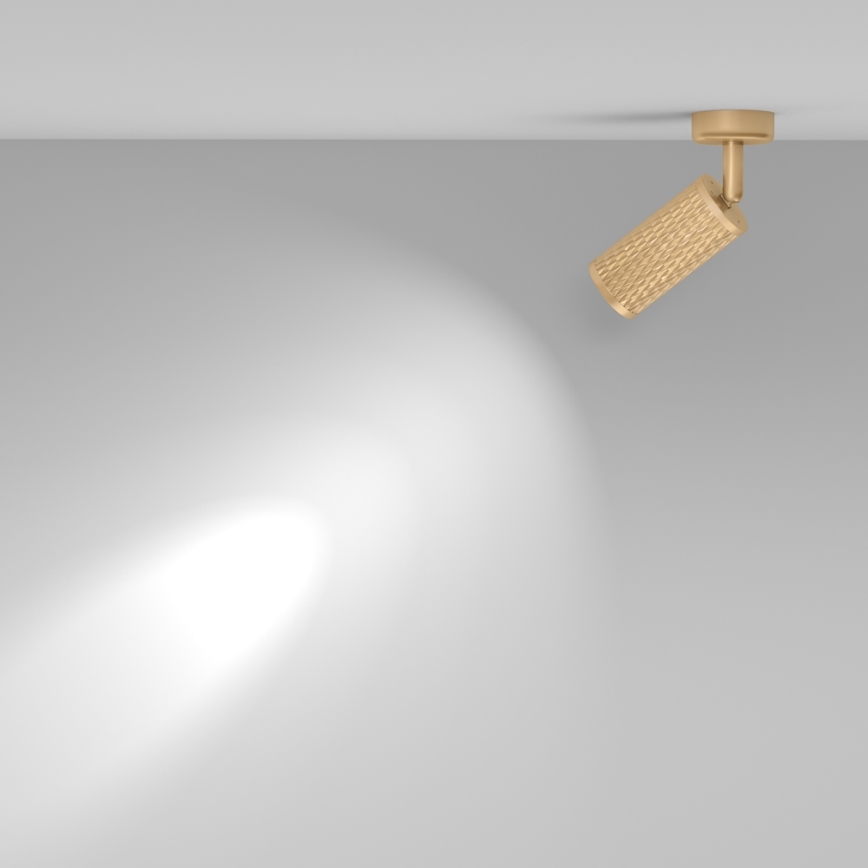 Maytoni C034CL-01G - FOCUS suunavalgusti 1xGU10/10W/230V, kuldne