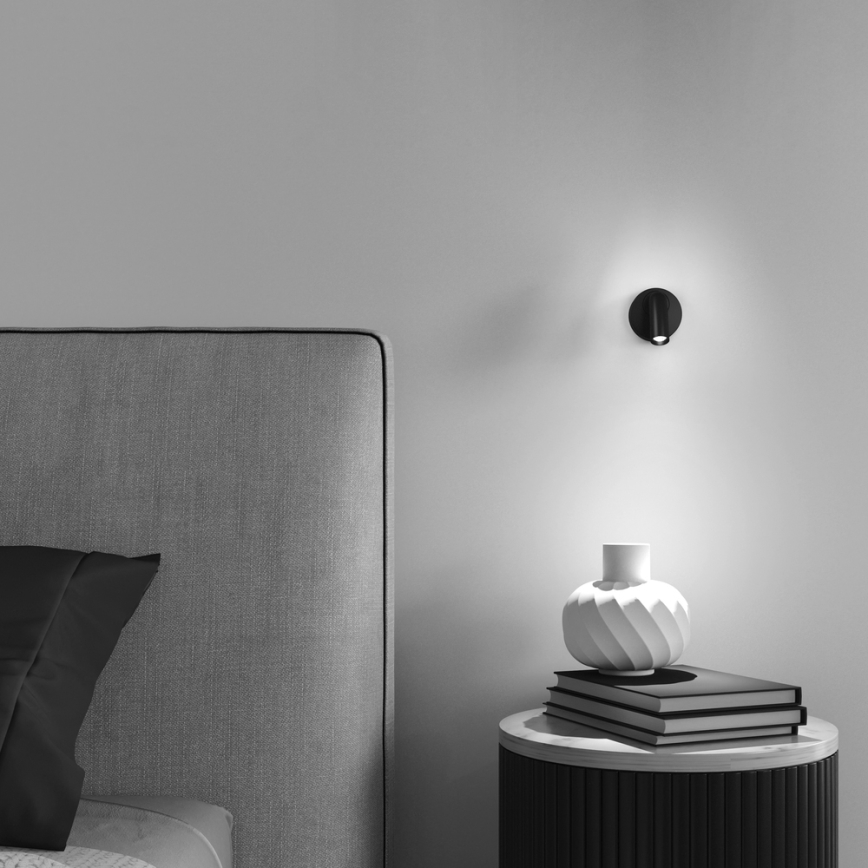 Maytoni C038WL-L3B3K - LED Seinavalgusti MIRAX LED/3W/230V 3000K must