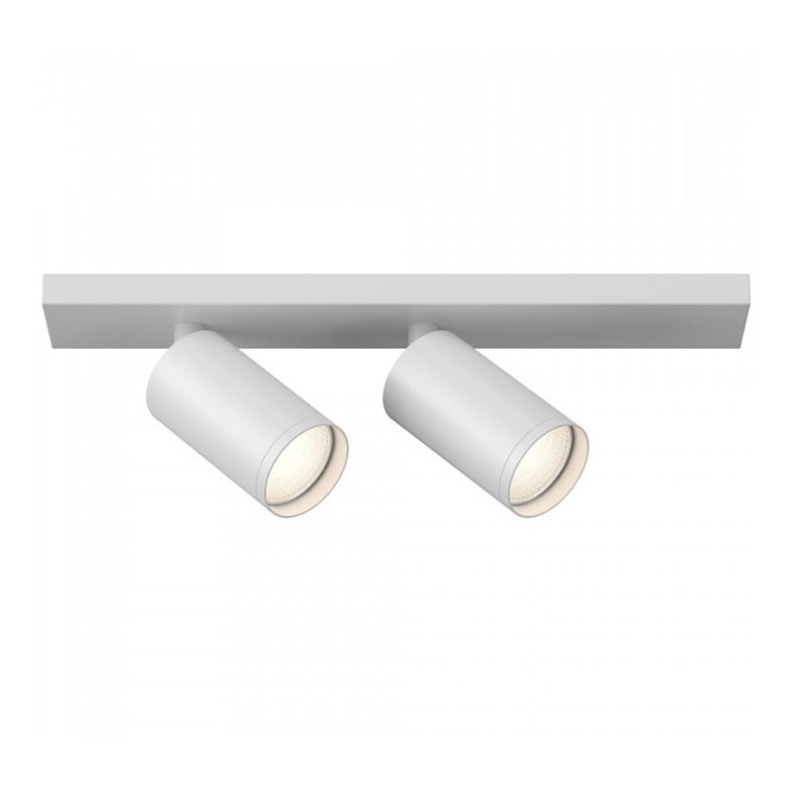 Maytoni C051CL-U-2W - FOCUS kohdevalgusti 2xGU10/10W/230V, valge