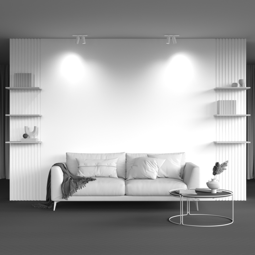 Maytoni C051CL-U-2W - FOCUS kohdevalgusti 2xGU10/10W/230V, valge