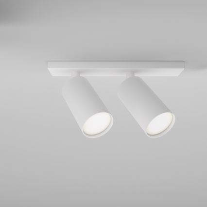 Maytoni C051CL-U-2W - FOCUS kohdevalgusti 2xGU10/10W/230V, valge