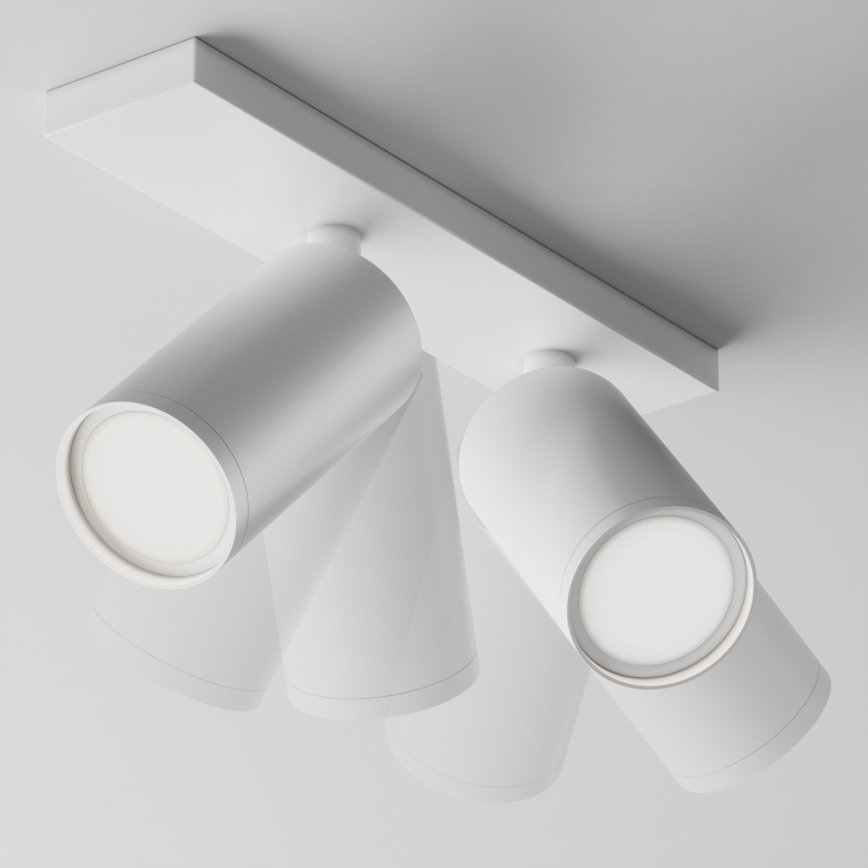 Maytoni C051CL-U-2W - FOCUS kohdevalgusti 2xGU10/10W/230V, valge