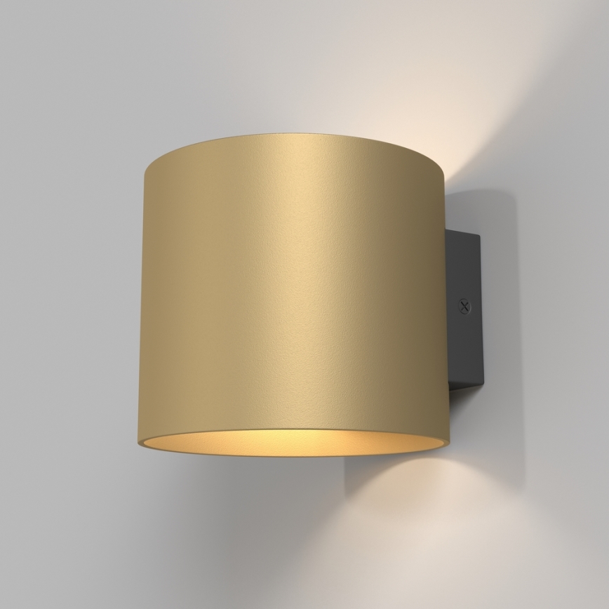 Maytoni C066WL-01MG - Seinavalgusti ROND 1xG9/50W/230V kuldne