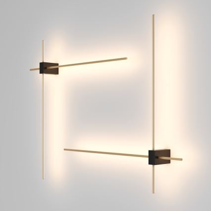 Maytoni C070WL-L12GB3K - LED Seinavalgusti PARS LED/12W/230V CRI 90 must