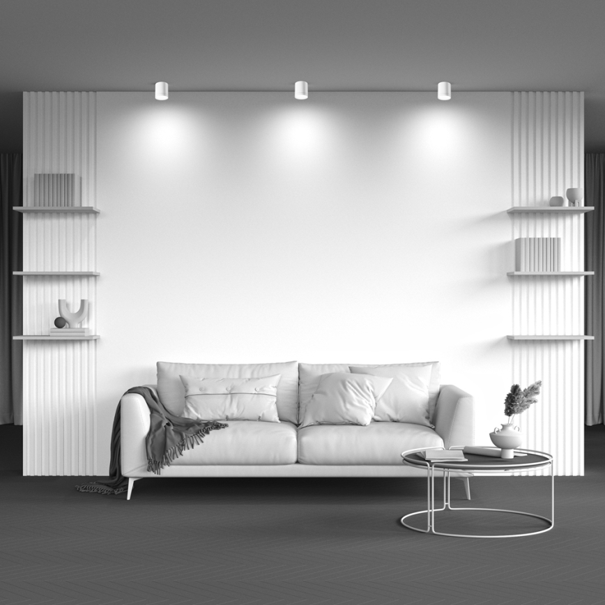 Maytoni C086CM-GX53-MRD-W - Kohtvalgusti HOOP 1xGX53/15W/230V valge