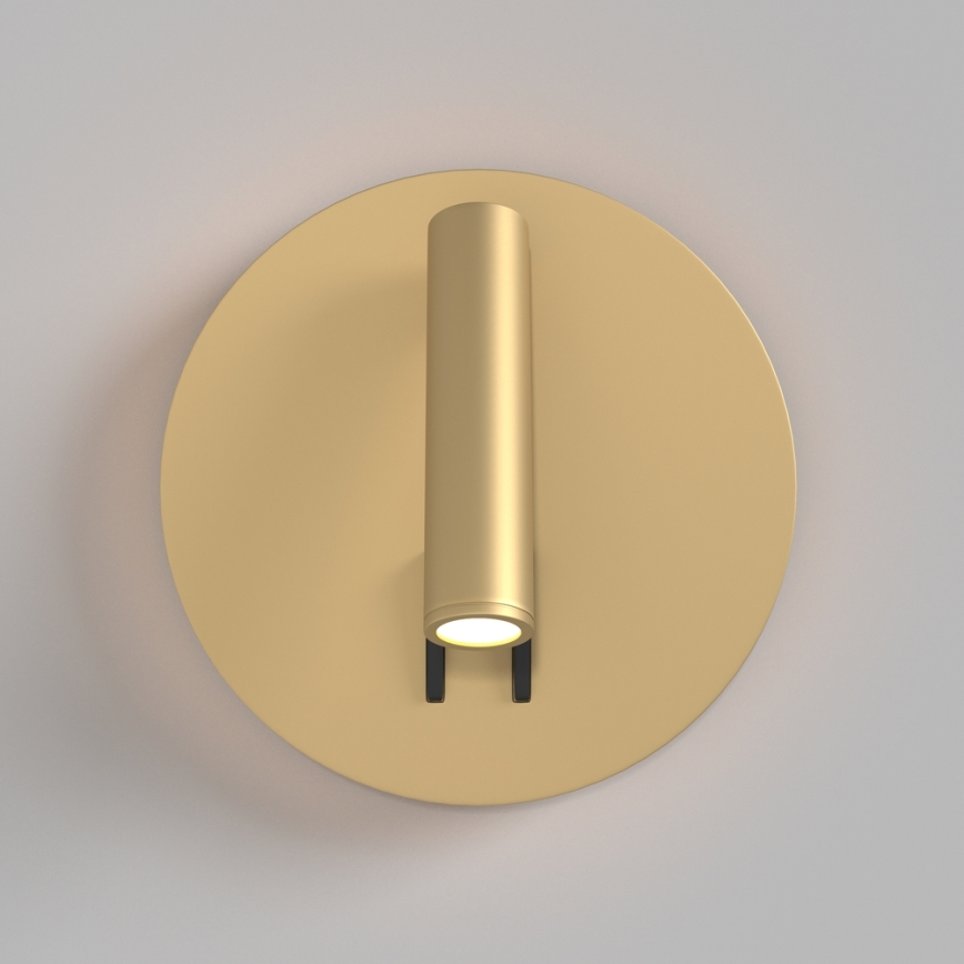 Maytoni C176-WL-01-6W-MG - LED Kohtvalgusti seinale IOS LED/9W/230V kuldne