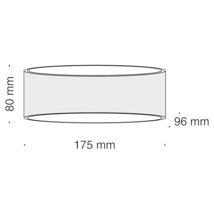 Maytoni C806WL-L5W - LED Seinavalgusti TRAME LED/6W/230V valge