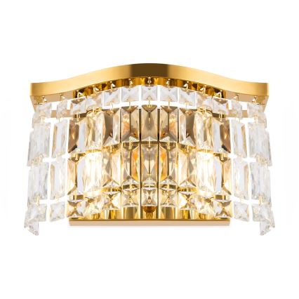 Maytoni DIA005WL-02G - Seinavalgusti DUNE 2xE14/60W/230V kuldne