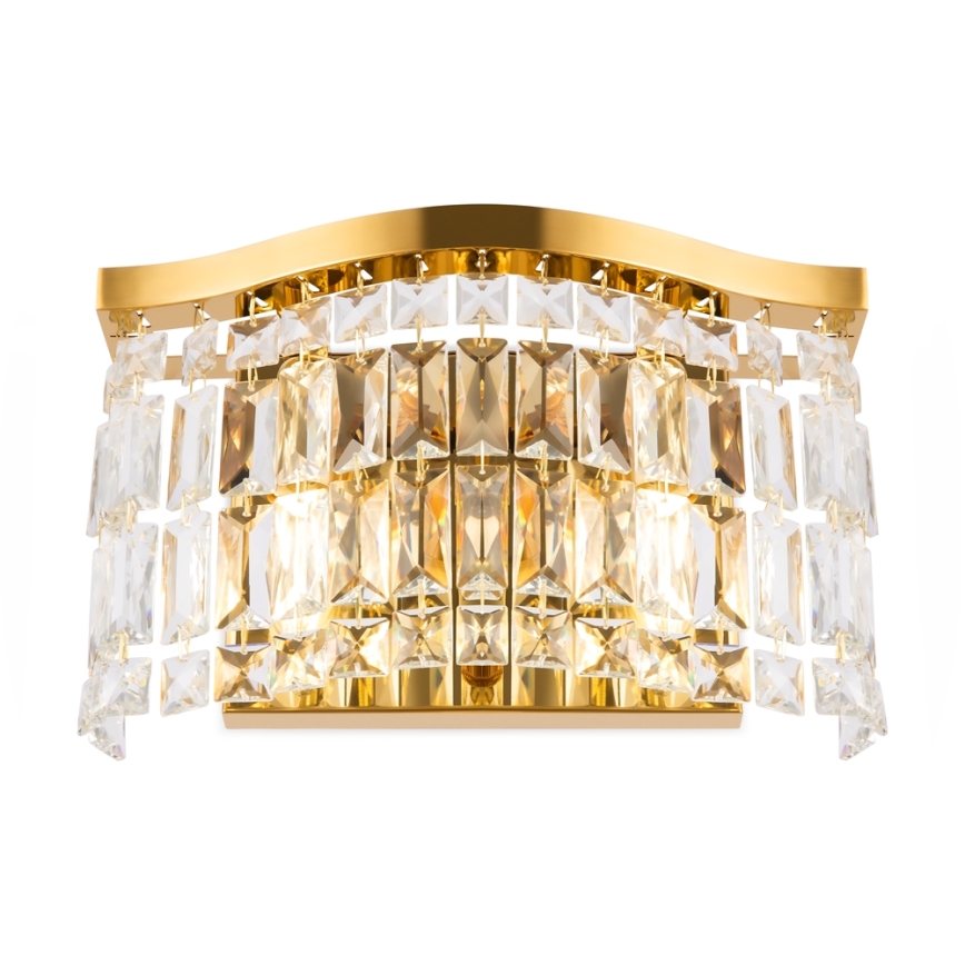 Maytoni DIA005WL-02G - Seinavalgusti DUNE 2xE14/60W/230V kuldne