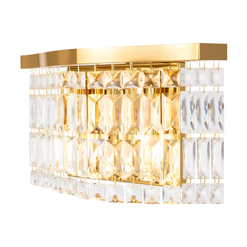 Maytoni DIA005WL-02G - Seinavalgusti DUNE 2xE14/60W/230V kuldne
